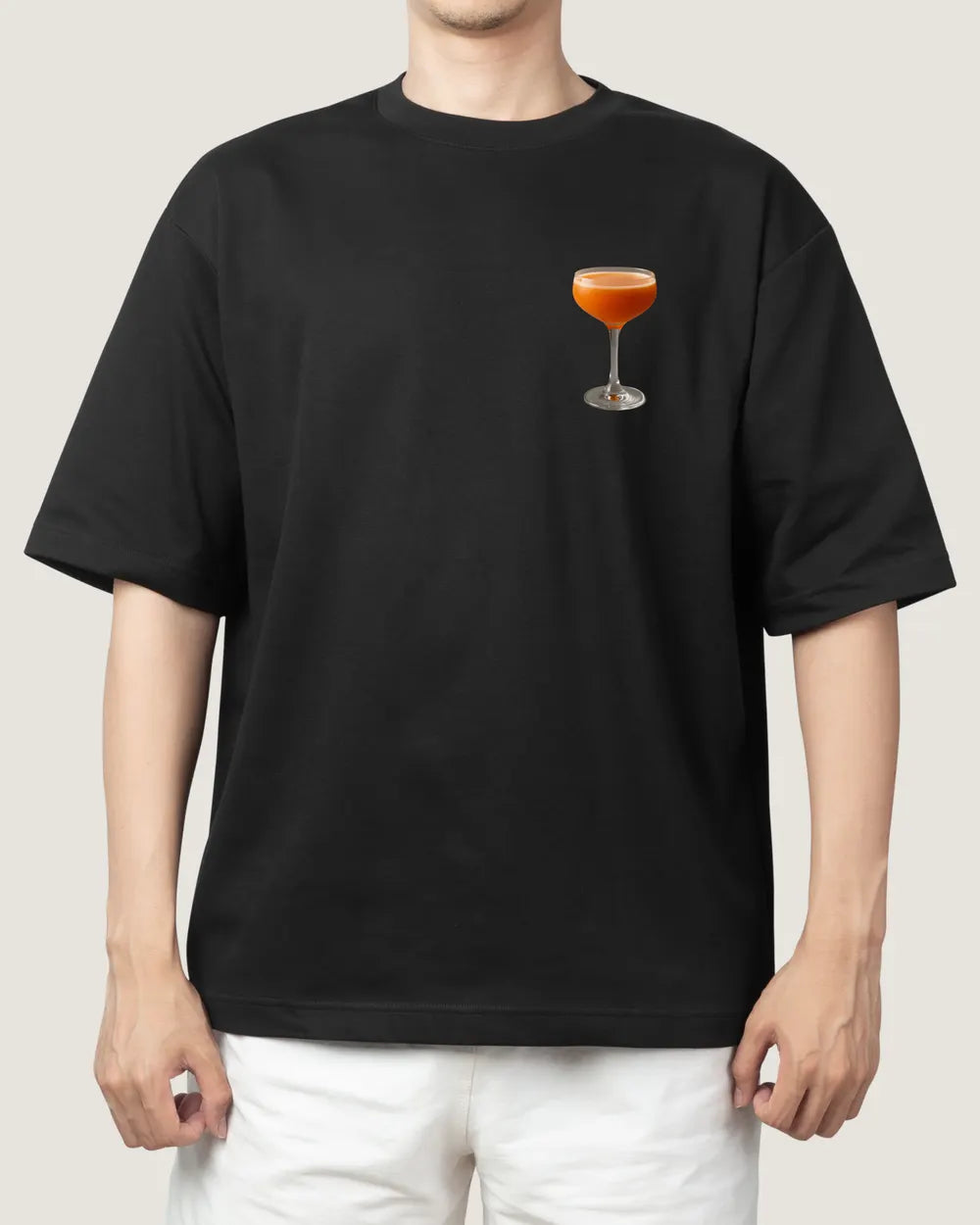 Playera Naked & Famous Negro, frente