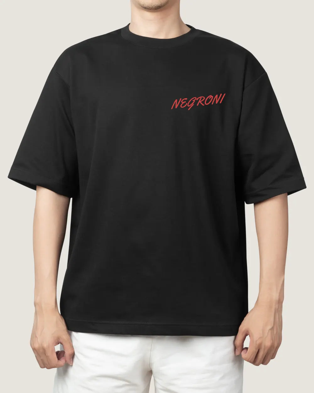 Playera Negroni Negro, frente