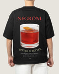 Playera Negroni Clásico Negro, espalda