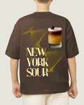 Playera New York Sour Café, espalda
