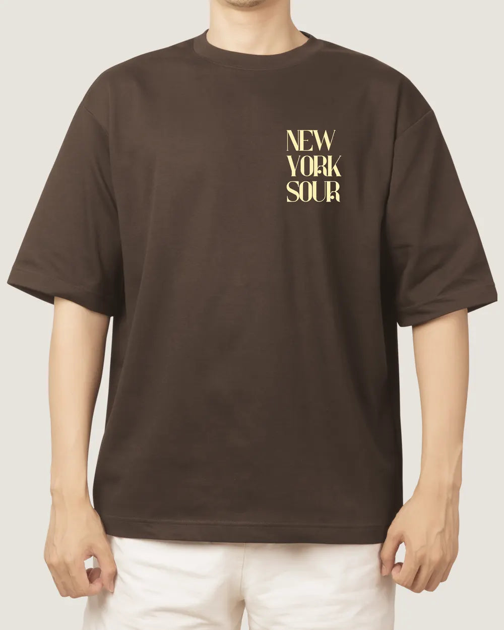Playera New York Sour Café, frente
